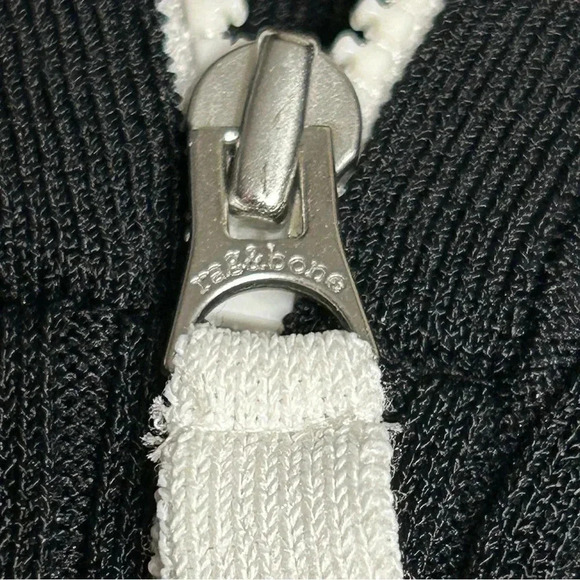 Rag & Bone dress.Black ribbed Cadee Polo,event , career, retro vibe,classy - Picture 12 of 15